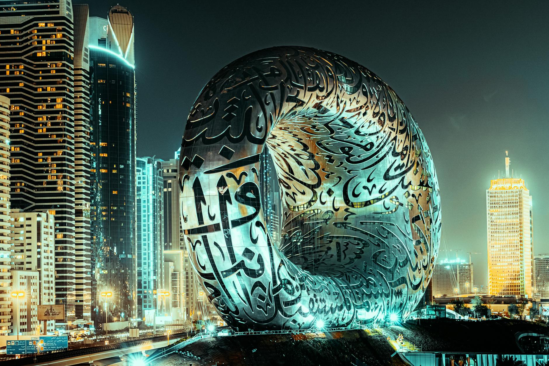 Dubai Frame + Museum of the Future