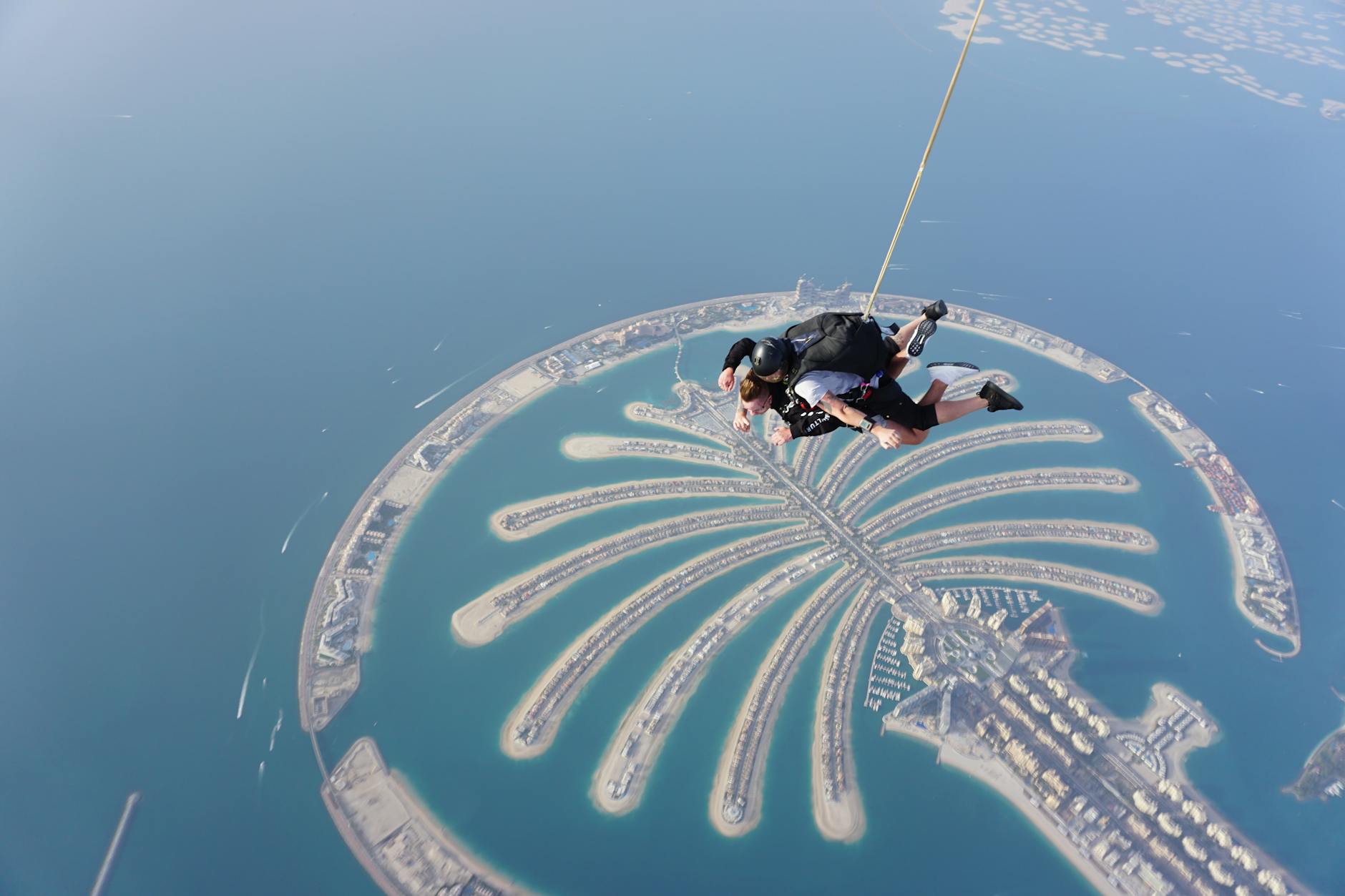 Skydive Dubai over the Palm