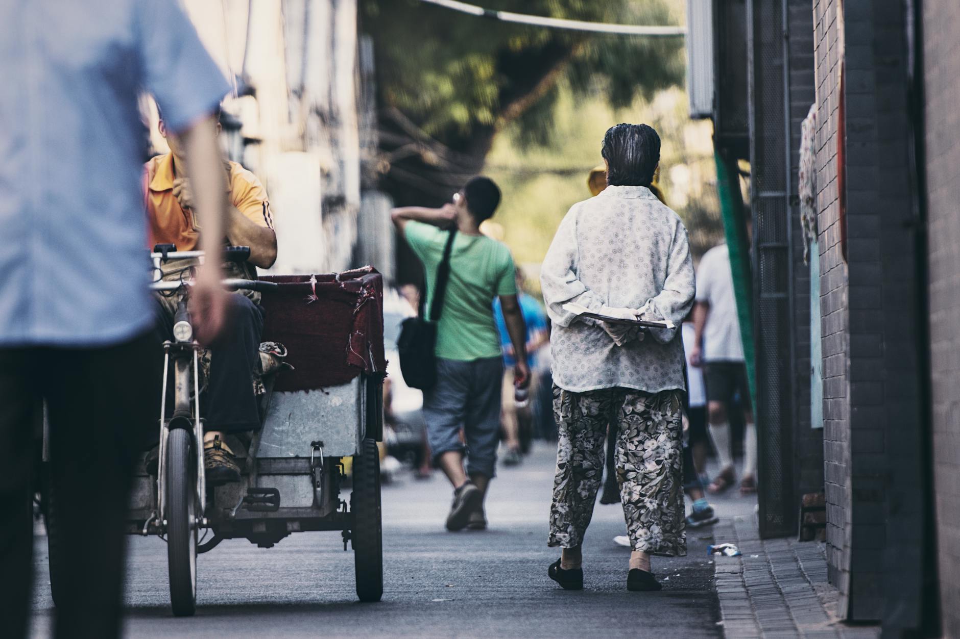 Hutong rickshaw + Peking duck dinner