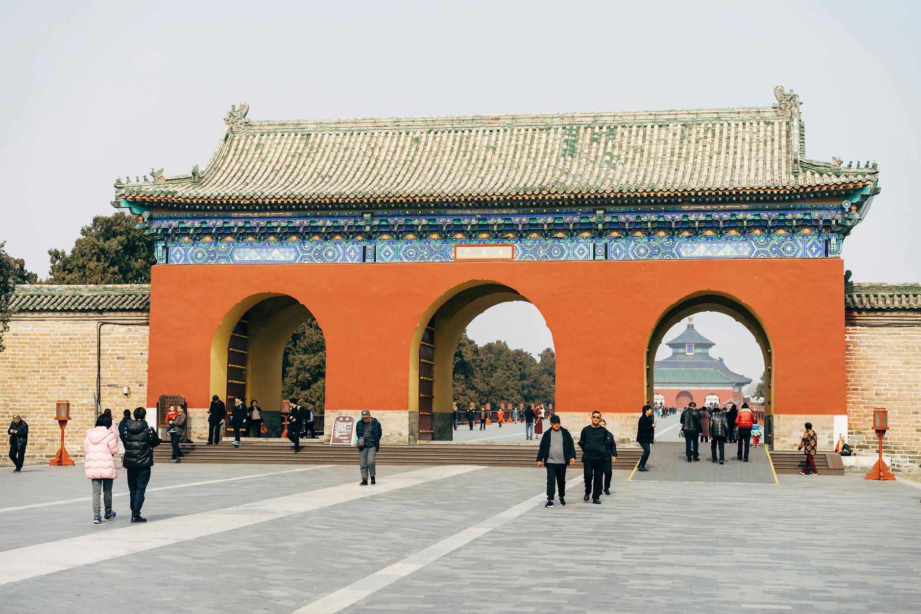 Temple of Heaven + locals park