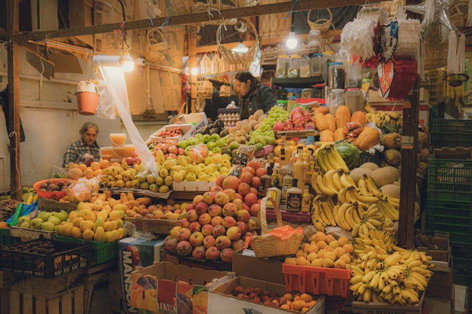Bogotá fruit market + ajiaco class