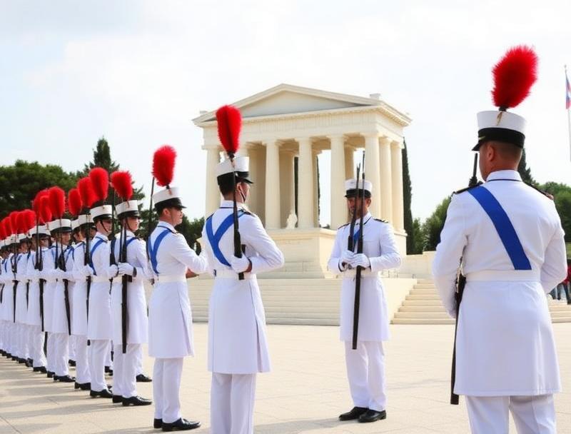 Changing of the Evzones + National Garden
