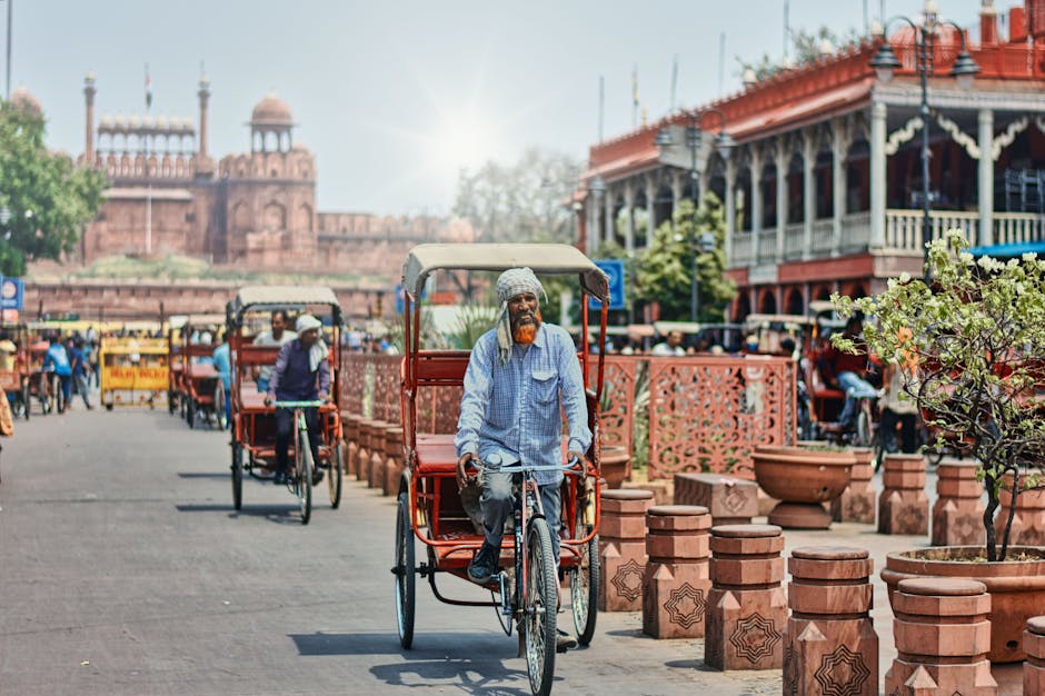 Old Delhi rickshaw + Chandni Chowk crawl