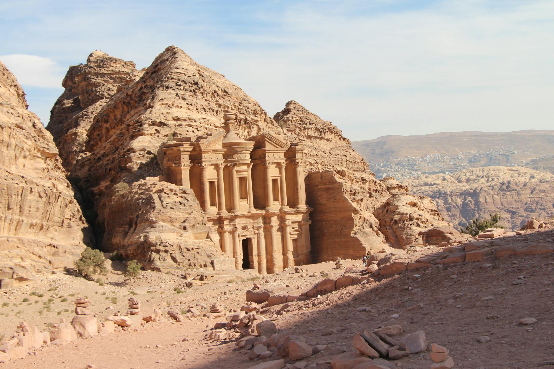 Little Petra + back trail to the Monastery