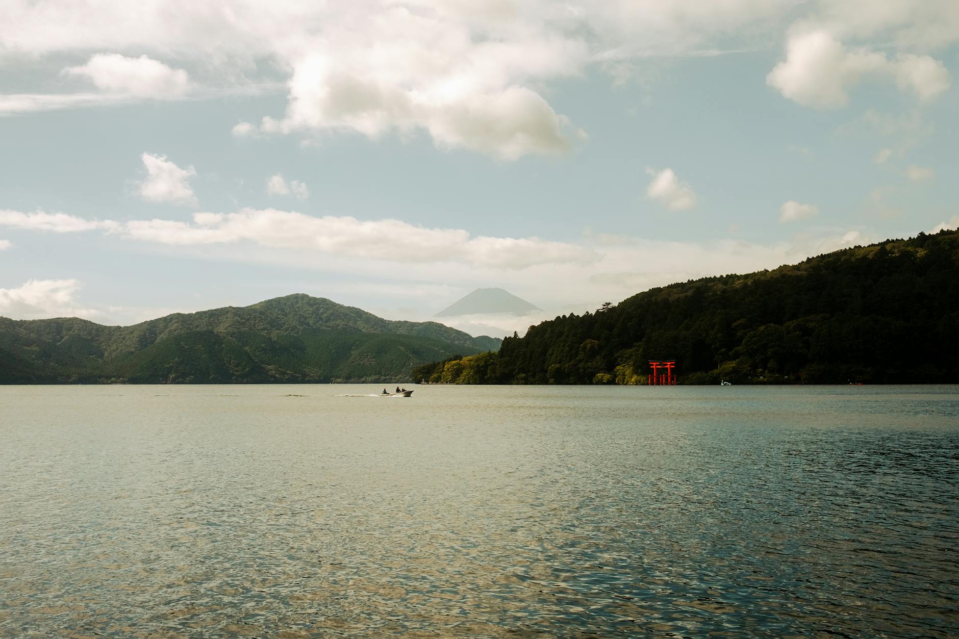 Hakone hot springs + Fuji view