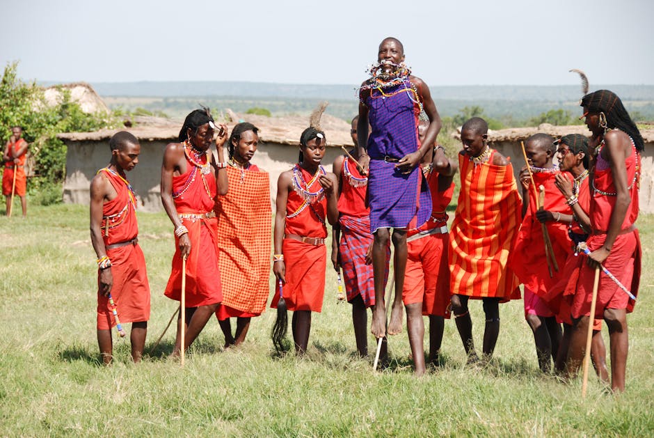 Maasai village visit + jumping dance