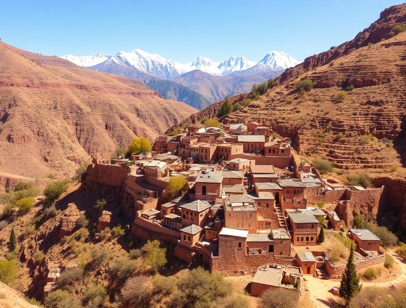 High Atlas day trip (Imlil)