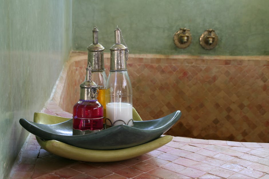 Traditional hammam + argan-oil scrub