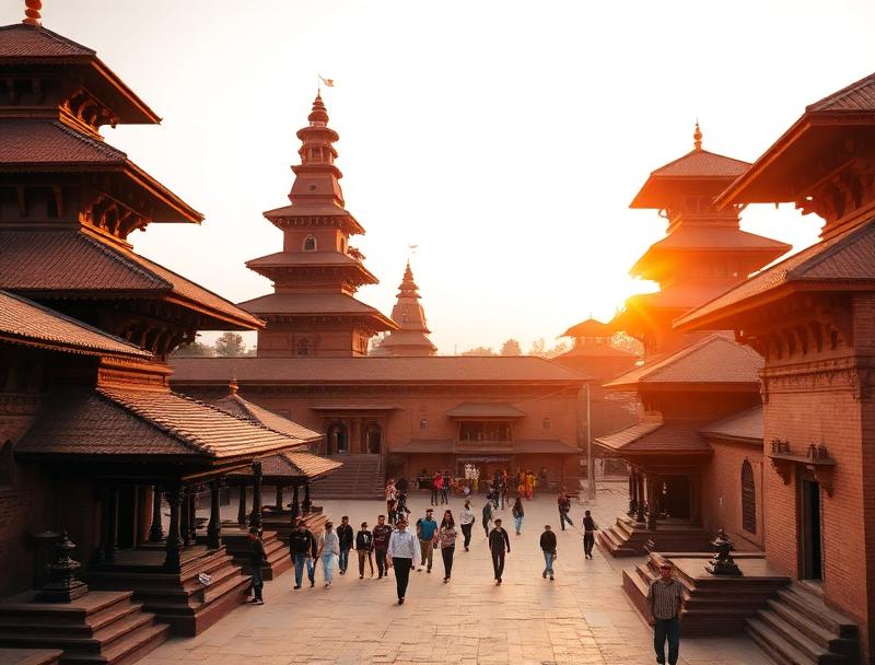Bhaktapur Durbar Square day