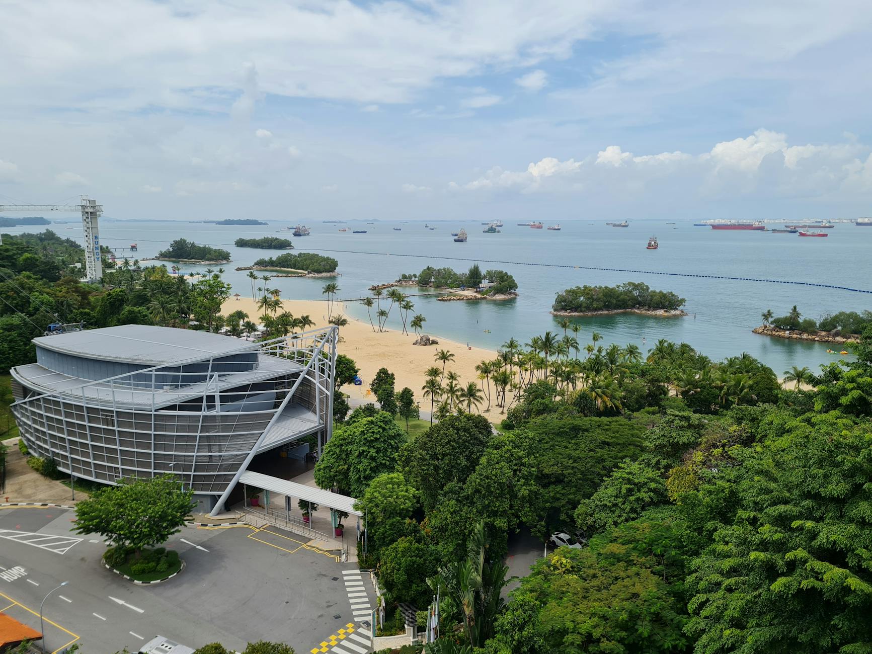 Sentosa beaches or Universal Studios