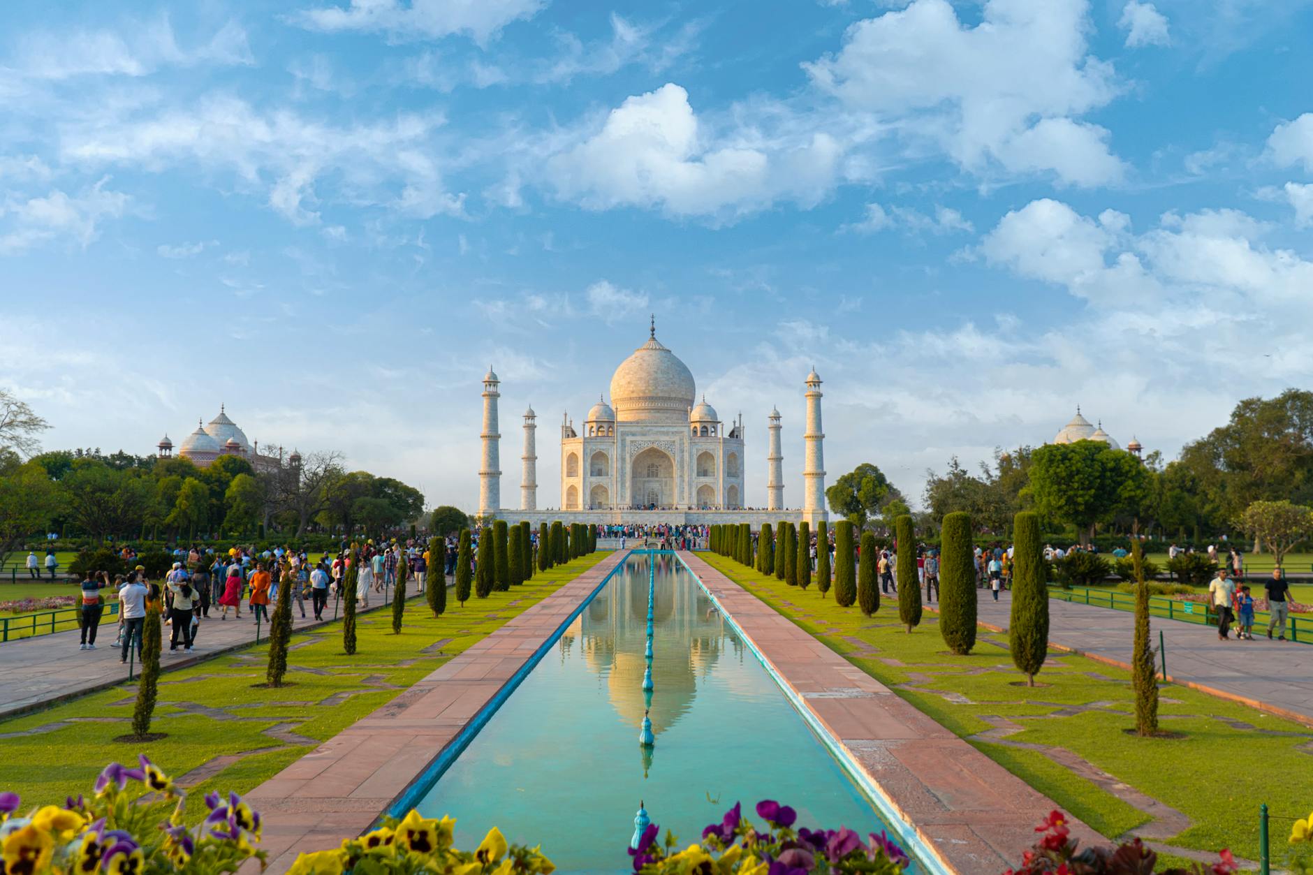 Taj Mahal at dawn