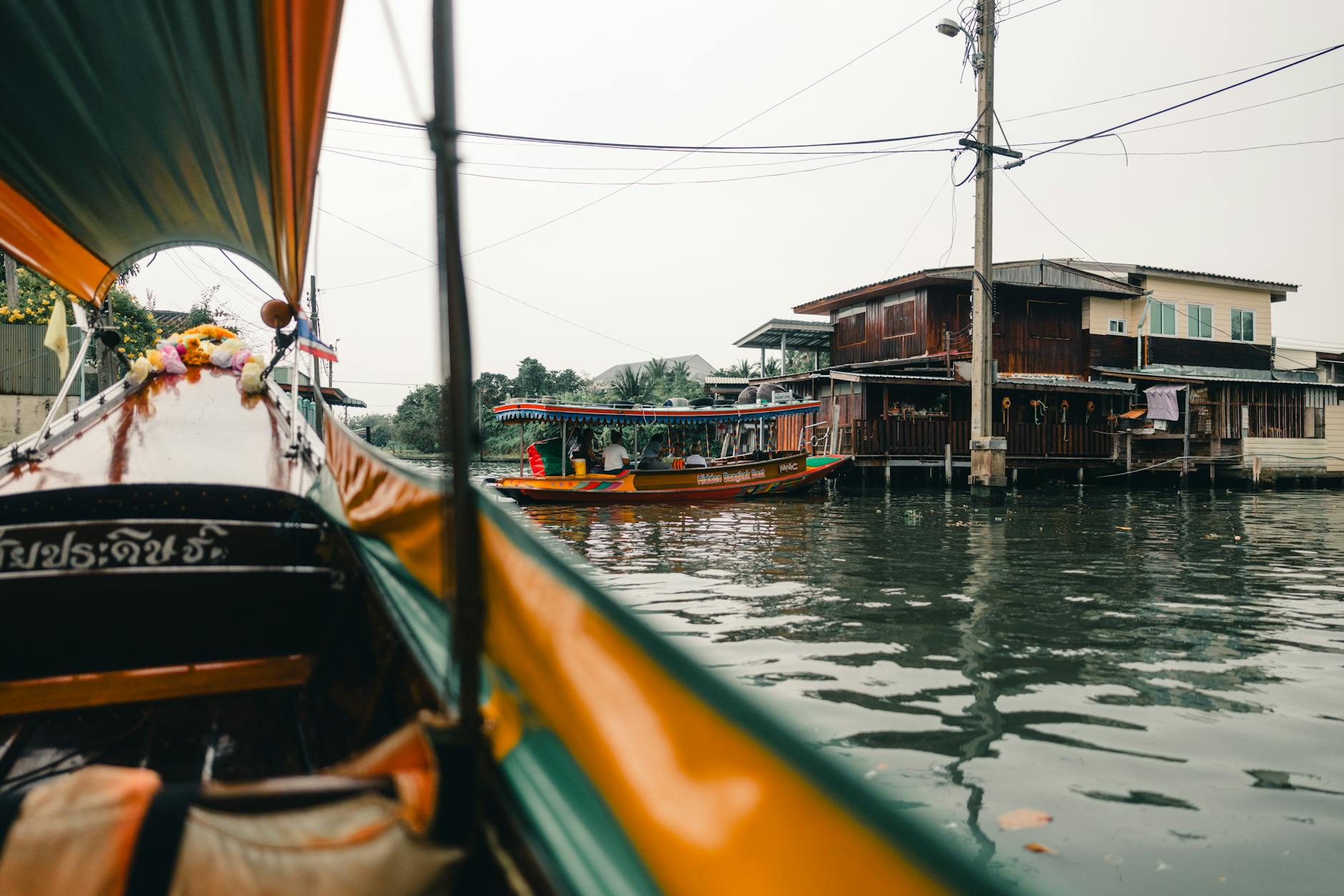 Bangkok khlong long-tail boat tour