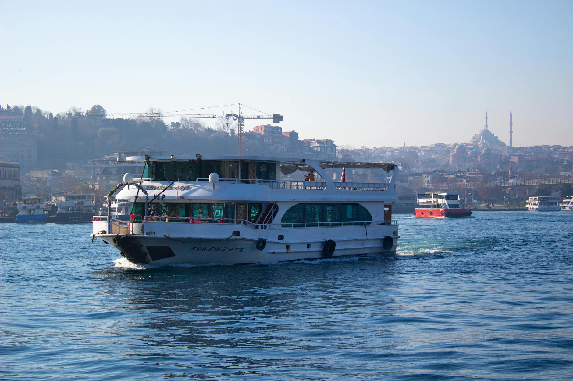 Bosphorus public ferry cruise