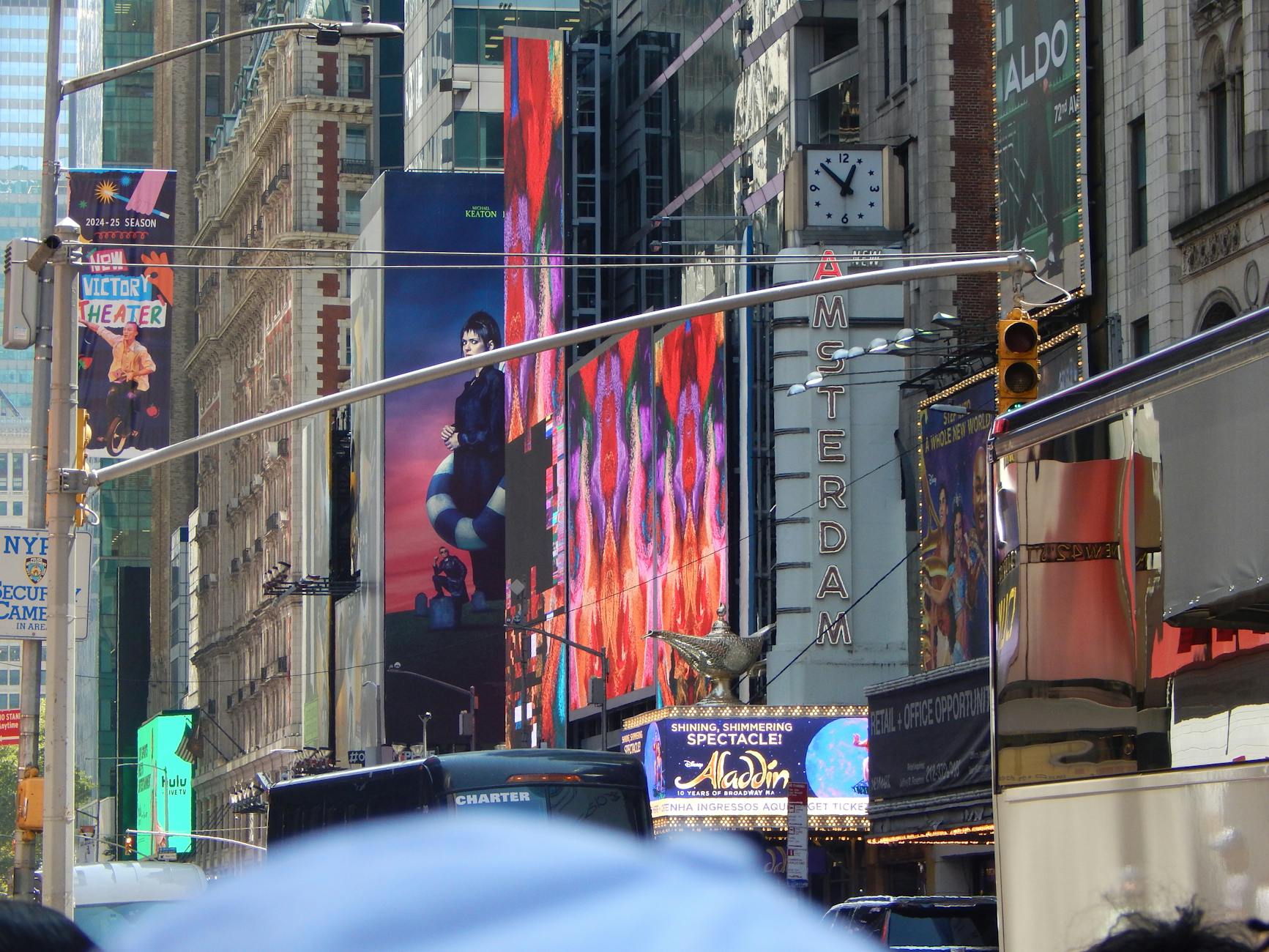 Times Square + Broadway show