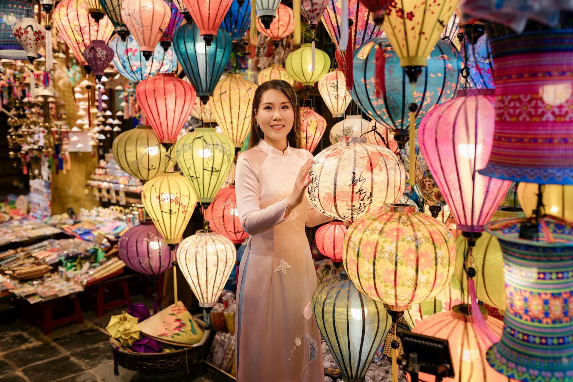 Hoi An lanterns and Vietnam coast