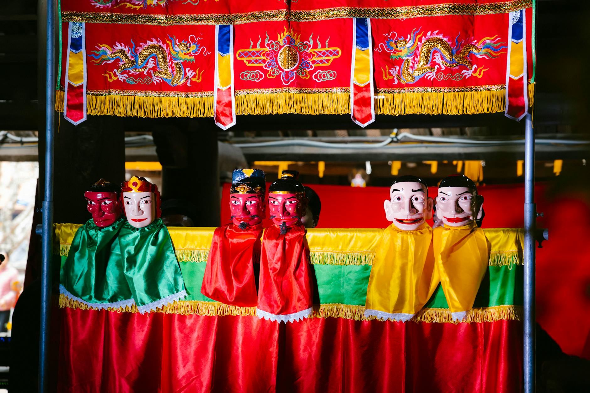 Thang Long water puppet show